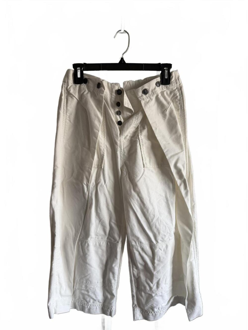 Free People Capri White Jeans Size 2/4